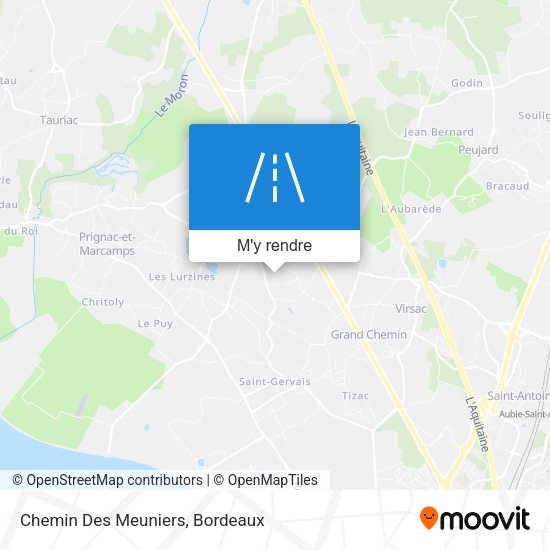 Chemin Des Meuniers plan
