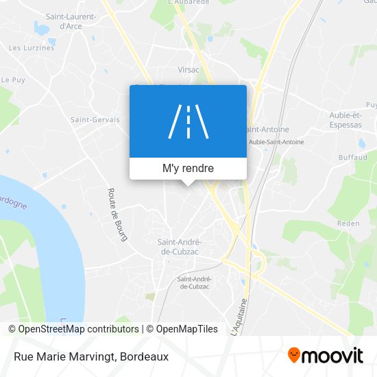 Rue Marie Marvingt plan