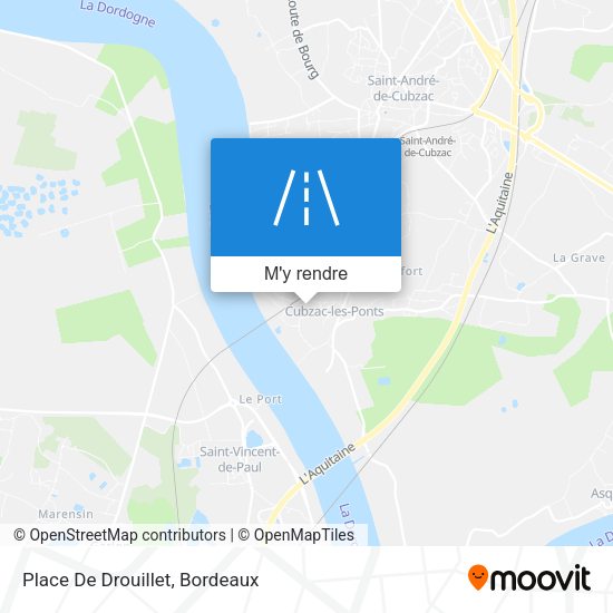 Place De Drouillet plan