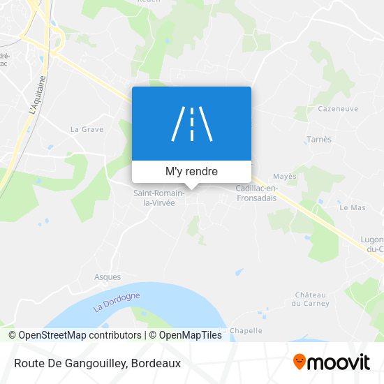 Route De Gangouilley plan