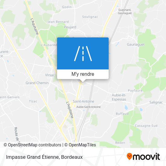 Impasse Grand Étienne plan