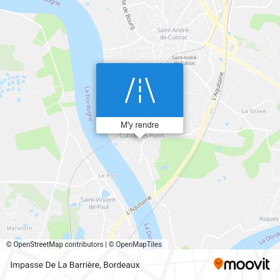 Impasse De La Barrière plan