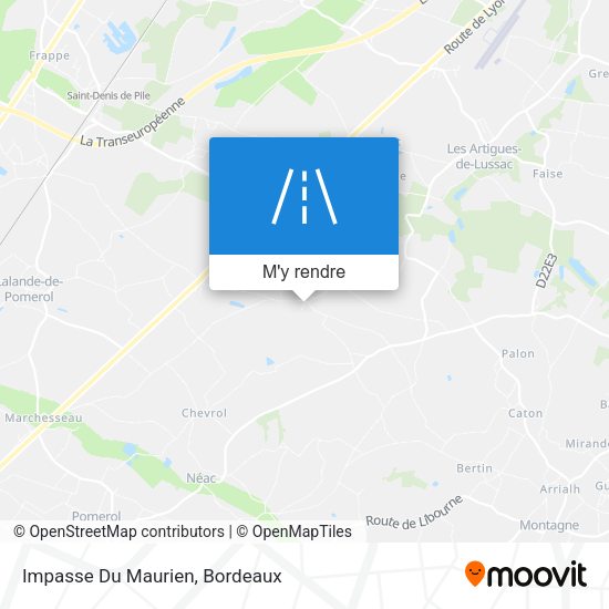 Impasse Du Maurien plan