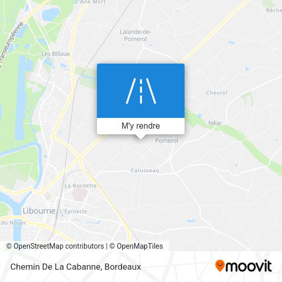 Chemin De La Cabanne plan