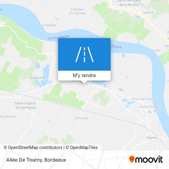 Allée De Tourny plan