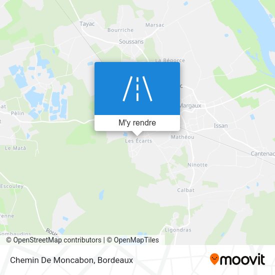 Chemin De Moncabon plan