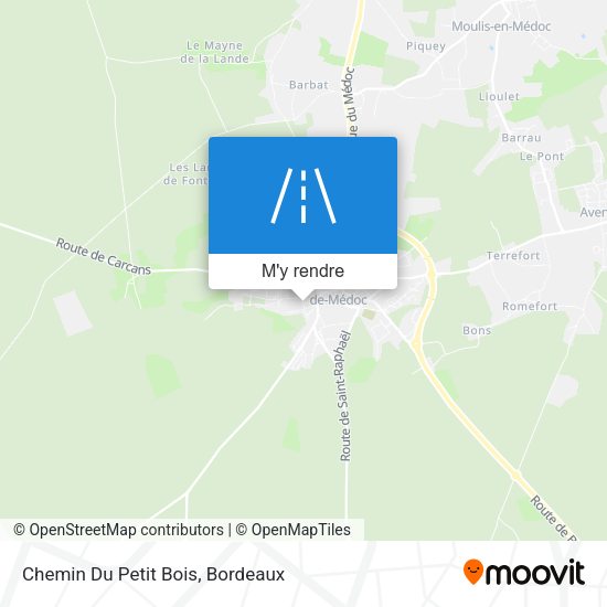 Chemin Du Petit Bois plan