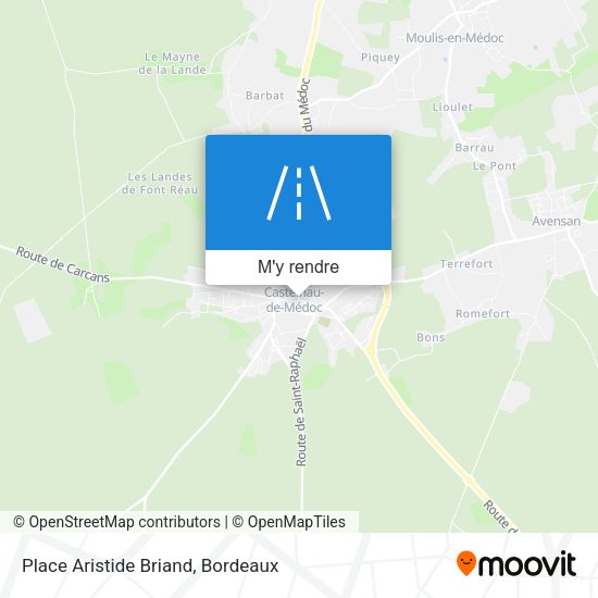 Place Aristide Briand plan