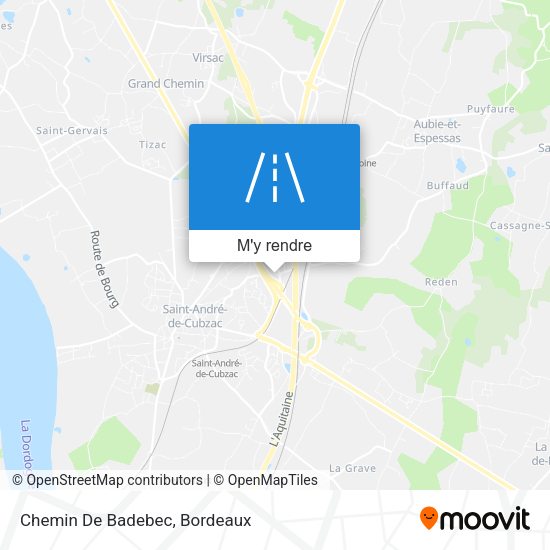 Chemin De Badebec plan