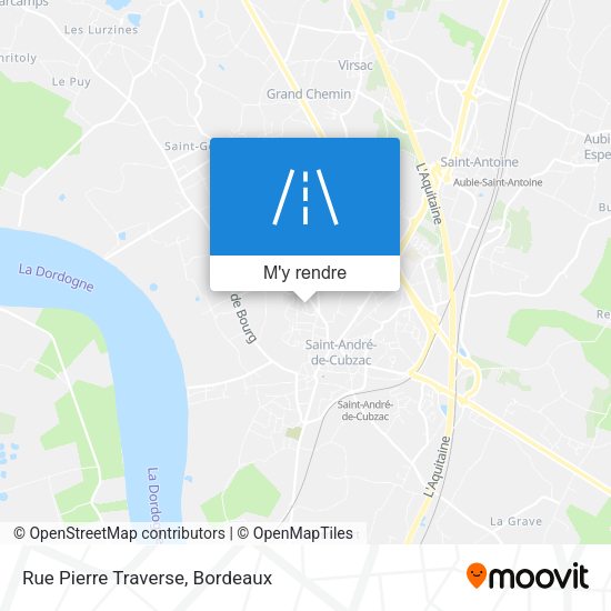 Rue Pierre Traverse plan