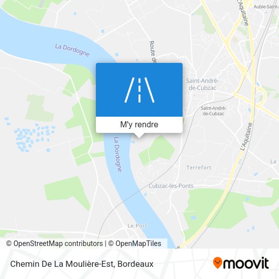 Chemin De La Moulière-Est plan