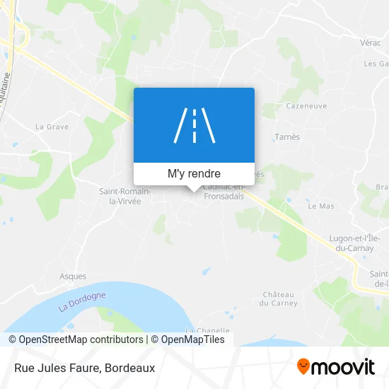 Rue Jules Faure plan