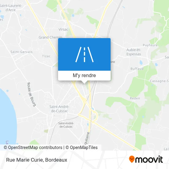 Rue Marie Curie plan