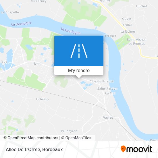 Allée De L'Orme plan