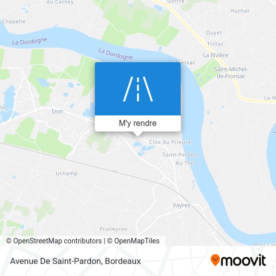 Avenue De Saint-Pardon plan