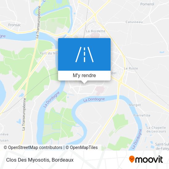 Clos Des Myosotis plan