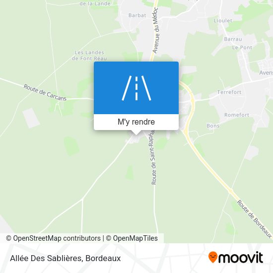 Allée Des Sablières plan