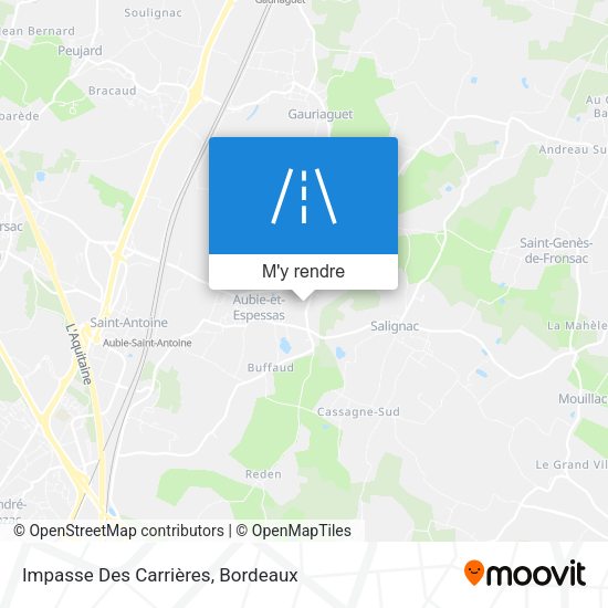 Impasse Des Carrières plan