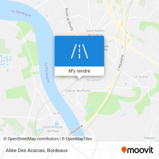 Allée Des Acacias plan