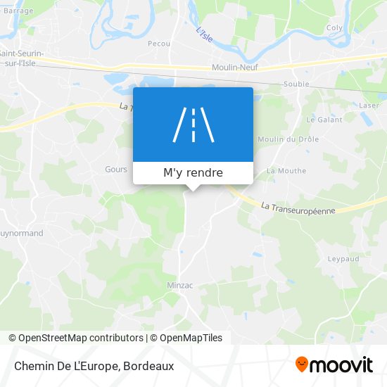 Chemin De L'Europe plan
