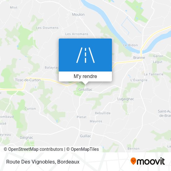 Route Des Vignobles plan