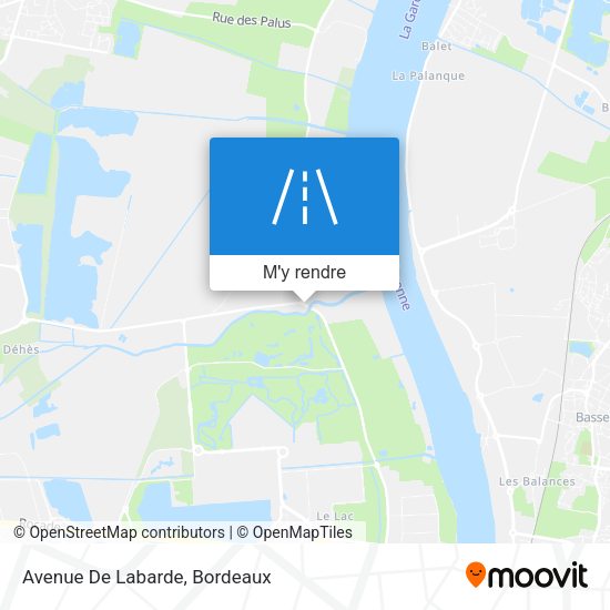 Avenue De Labarde plan