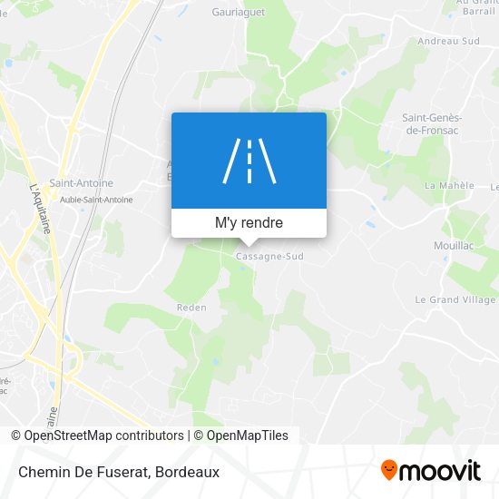 Chemin De Fuserat plan