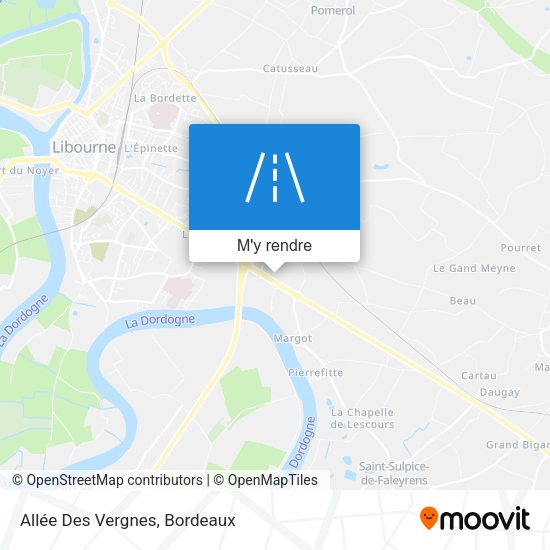 Allée Des Vergnes plan