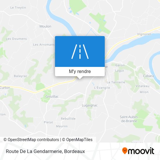 Route De La Gendarmerie plan