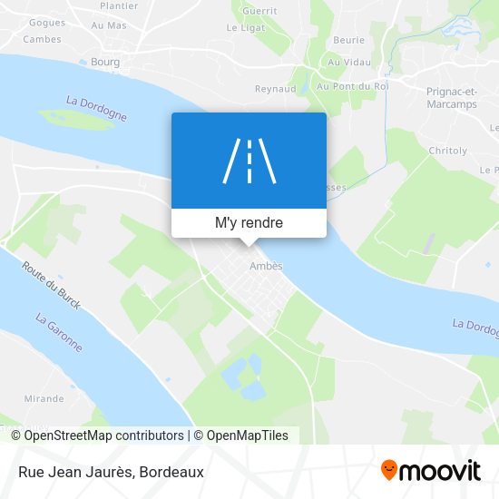 Rue Jean Jaurès plan