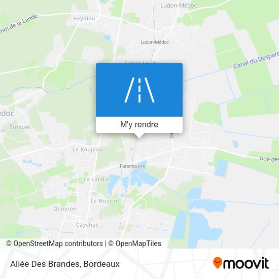 Allée Des Brandes plan