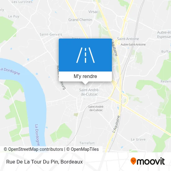 Rue De La Tour Du Pin plan