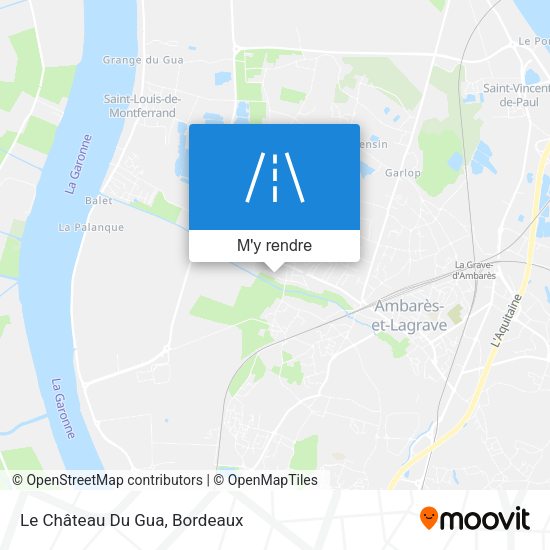 Le Château Du Gua plan