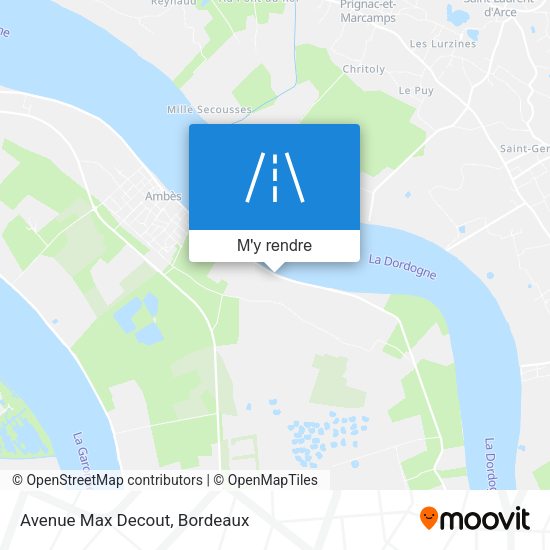 Avenue Max Decout plan