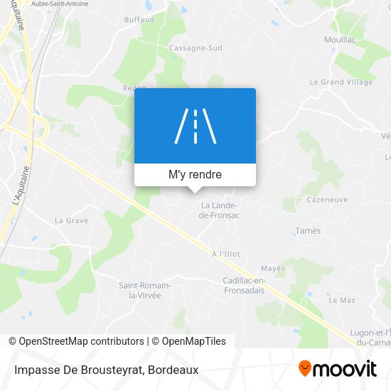 Impasse De Brousteyrat plan