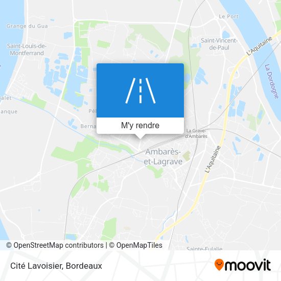 Cité Lavoisier plan