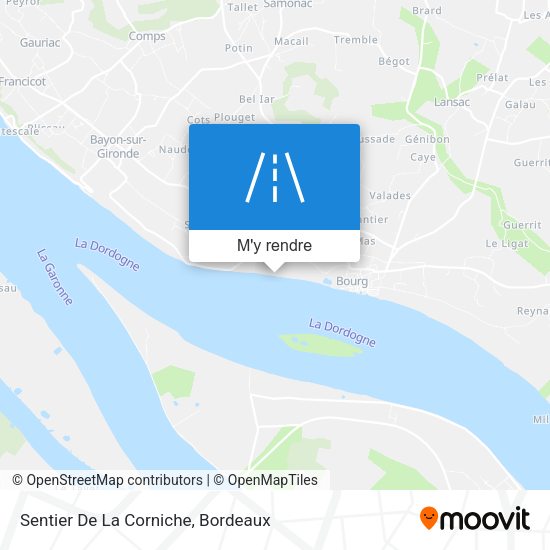 Sentier De La Corniche plan