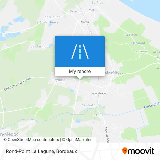 Rond-Point La Lagune plan