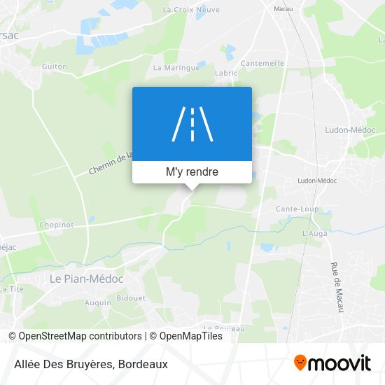 Allée Des Bruyères plan