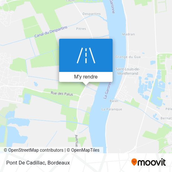 Pont De Cadillac plan