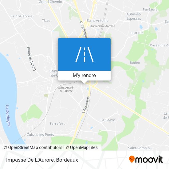 Impasse De L'Aurore plan