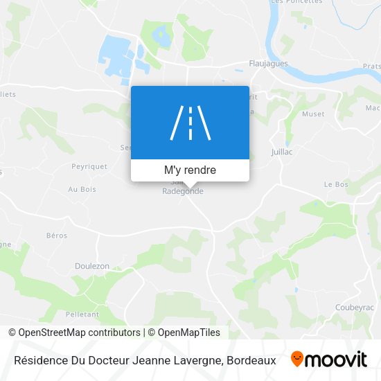 Résidence Du Docteur Jeanne Lavergne plan
