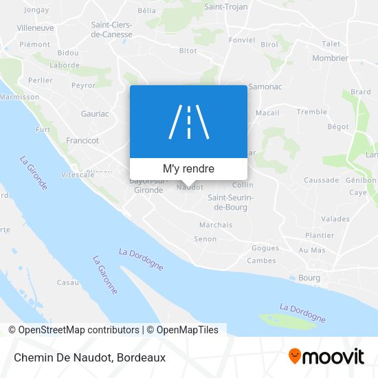 Chemin De Naudot plan