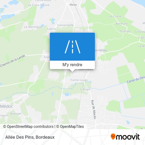 Allée Des Pins plan