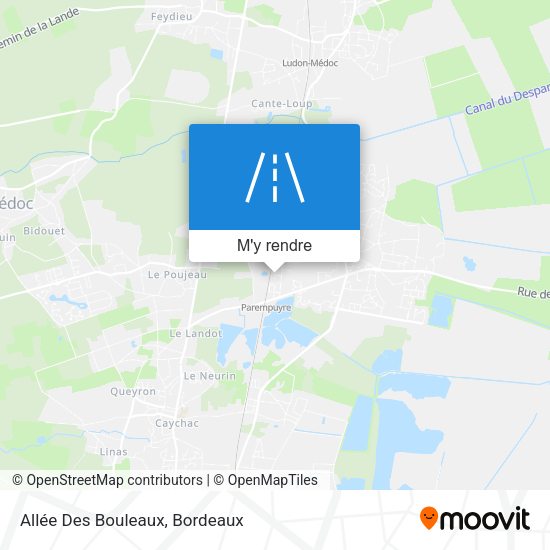 Allée Des Bouleaux plan