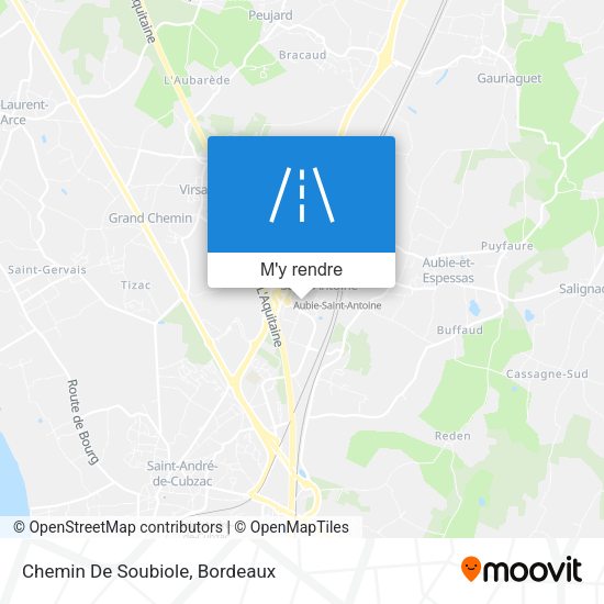 Chemin De Soubiole plan