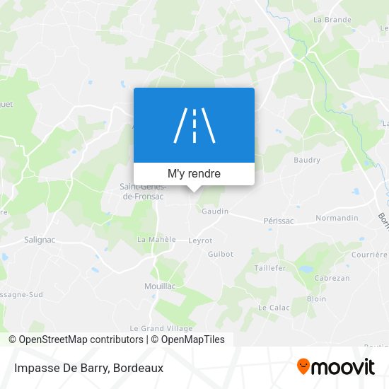 Impasse De Barry plan