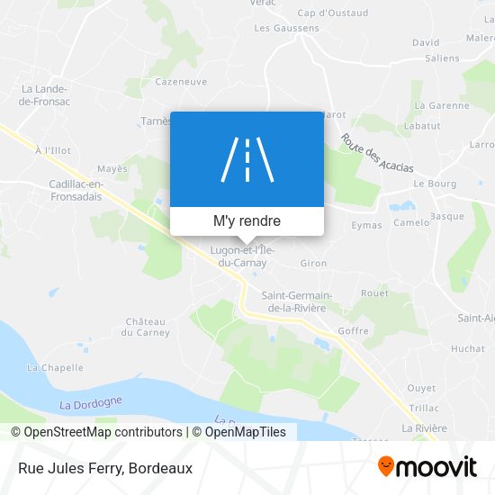 Rue Jules Ferry plan