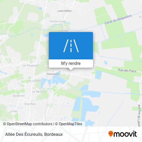 Allée Des Écureuils plan