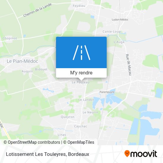 Lotissement Les Touleyres plan